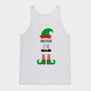 brother elf cute christmas xmas gift Tank Top